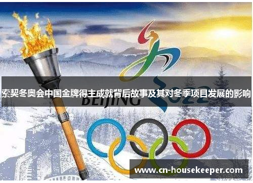 索契冬奥会中国金牌得主成就背后故事及其对冬季项目发展的影响
